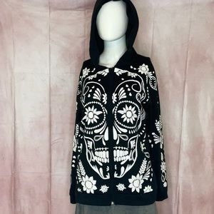 Sugar Skull hoodie. Like new condition